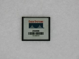 Genuine Cisco 256MB Cf Compact Flash Memory Card 1841 2801 2811 2821 285... - £37.66 GBP