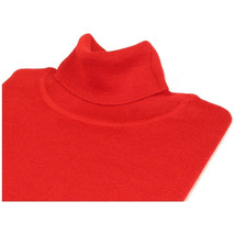 Men PRINCELY Turtle neck Sweater From Turkey Merino Wool 1011-80 Christmas Red image 3
