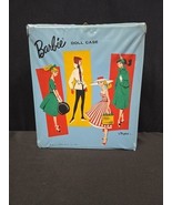 Mattel 1961 Barbie Ponytail Light Blue Vinyl Doll Case  CLEAN! Vintage  - €24,89 EUR