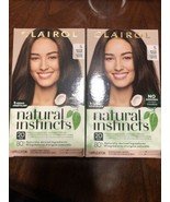Lot of 2 Clairol Natural Instincts Hair Color #5 Medium Brown - $16.55 CAD