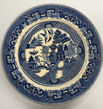 Blue Willow 8 3/8” Salad Side Plate  Semi-vitreous Buffalo pottery - £8.15 GBP