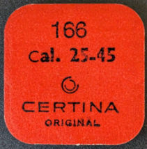 NOS Pack of 5 CERTINA CAL. 25-45 Watch Movement Case Clamps Part# 166 - £19.14 GBP