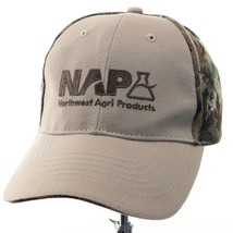 Northwest Agri Products Camo Baseball Hat Cap Camouflage Beige NAP Adjus... - £10.12 GBP