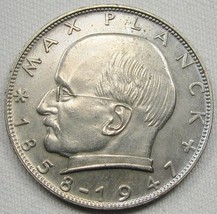 1962-G Germany 2 Mark CH AU Coin AE43 - £22.37 GBP