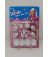 Chilton Toys 1994 Barbie Miniature China Tea Set - $22.99