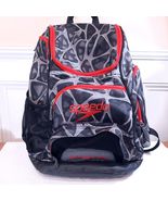 Speedo Teamster 35L Swim Backpack black red camo triangles caged swimmin... - $1,095.79 MXN