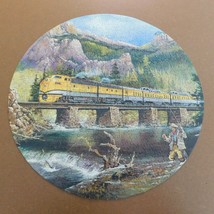 Railways Scenic Express 500 Piece 18 inch Round Jigsaw Puzzle Train COMP... - $11.65