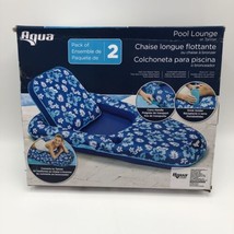NOB Aqua Luxury 2-In-1 Inflatable Pool Lounge or Tanner 2-pack - £38.84 GBP