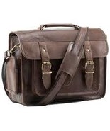 The Capturecraft Brown Leather Camera Bag - $252.95 CAD