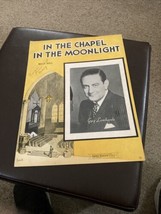 Vintage classical sheet music for piano 1936 &quot;In The Chapel In The Moonlight&quot; - £4.70 GBP