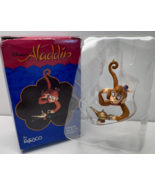 Disney Enesco Aladdin Abu Monkey Christmas Ornament Hanging Out For The ... - $13.85