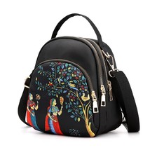 Oxcloth women&#39;s bag new fashion messenger multi purpose Mini Bag double ... - £19.28 GBP