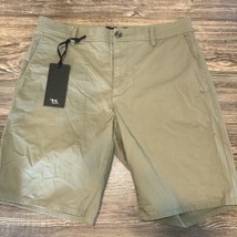 Rodd &amp; Gunn Baylys Beach Men&#39;s 9&quot; Inseam Cotton Resort Shorts - Green. S... - $24.74