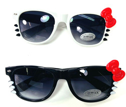 Kitty Cat Whiskers Sunglasses Womens Fashion Tinted Lens 100 UV Protection Lot - £15.14 GBP