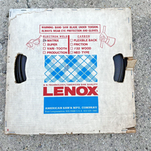 Lenox 150&#39; Matrix Electron Weld Raker Tooth 6 Band Saw Blade Coil 1x.035 - $169.95