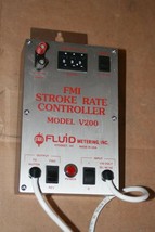 FMI Stroke Rate Controller V-200 V200 Fluid Metering inc. - £155.87 GBP