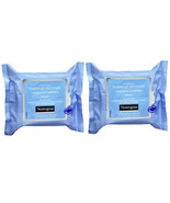 Pack of (2) NEW Neutrogena Make-Up Remover Cleansing Towelettes Refills 25 Each - $18.49