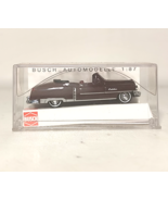 HO Busch Cadillac &#39;52 Cabrio Convertible Burgundy 1:87 Diecast Model Car - $14.99