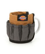 Dickies Gray Tan 14 Pocket Mug Organizer for Pens Tools Brushes 57012 - £14.94 GBP