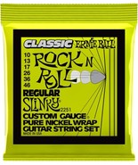 Regular Slinky Classic Pure Nickel Electric Guitar Strings 10 46 Gauge P... - £14.84 GBP