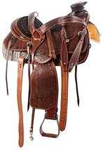 Wade Tree A Fork Premium Western Leather Roping Ranch Horse Saddle Size 12&quot; -18&quot; - £277.28 GBP+