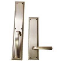Signature Hardware 479305 Aurick Left Handed Dummy Door Lever Set - Sati... - €61,04 EUR