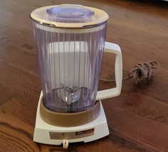 Vtg General Electric Two Speed Blender Mid Century. Tested. 21BL1 no. TAN - £18.68 GBP