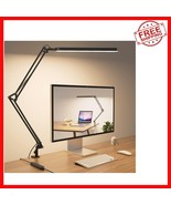 Adjustable Swing Arm Desk Lamp with Timer &amp; Memory Function - 12W Power - $60.59 CAD