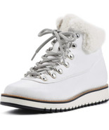White Mountain Women&#39;s White Faux Leather Cozy Ankle Boot Size 8.5W - $63.89 CAD