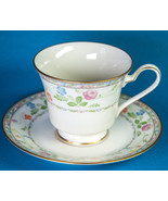 Noritake Finale Cup &amp; Saucer Set Gold Trim # 7213 Fine China - $7.03 CAD