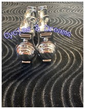NEW STYLE  LOWRIDER  FLAT TWISTED PEDALS HIGH END MIRROR POLISHED, 1/2&quot;INCH - $33.65