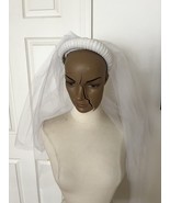Pearl Headband With Veil, First Communion , Bachelorette, White Or Ivory - $18.80