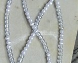 Necklace # 134 GRAY BEADS 32&quot; - $3.00
