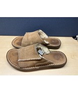 UGG Suede Shearling 1620  Tan Slippers  US Size 5 - €34,11 EUR