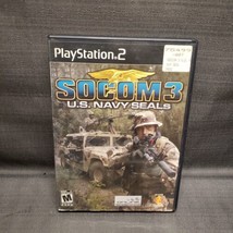 SOCOM 3: U.S. Navy SEALs (Sony PlayStation 2, 2005) PS2 Video Game - £5.51 GBP
