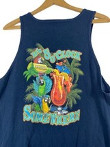 Its Five O Clock Somewhere Margaritaville Tank Top Size L Mens Destin Vi... - $31.57