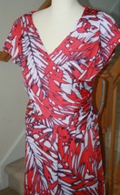 B-Slim NY Collection Frond Floral Dress New - $19.99