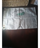 Taylormade &quot;It&#39;s Margarita Time!&quot; Flag - $392.88 MXN