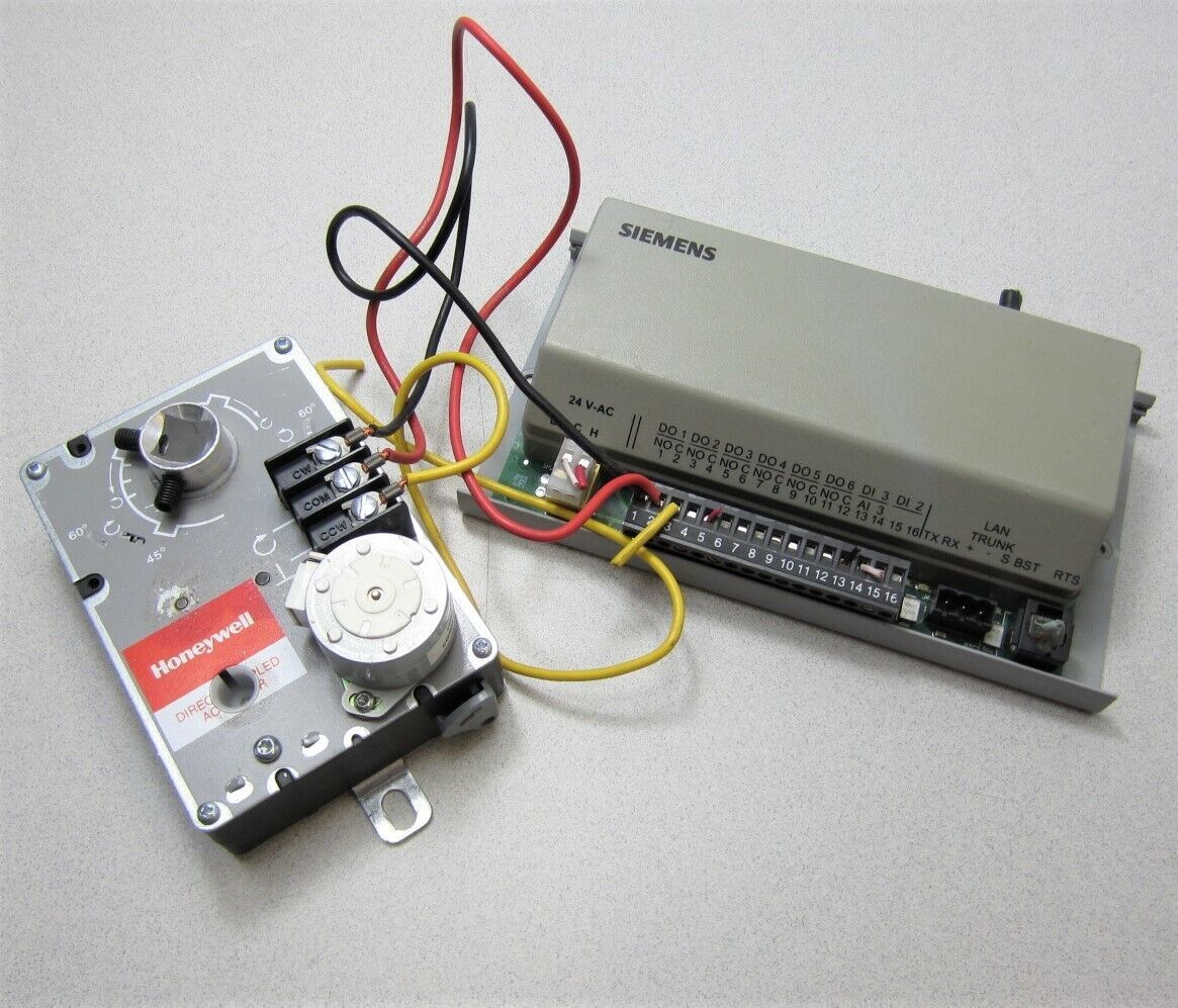 Seimens 540-100 Apogee w/ Honeywell ML6161A2009 Actuator - $61.09