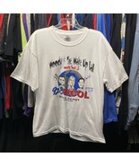 Woody And The Wake Up Call Adult Large White T Shirt Signed Tee Pre Owned  - $24.54 CAD