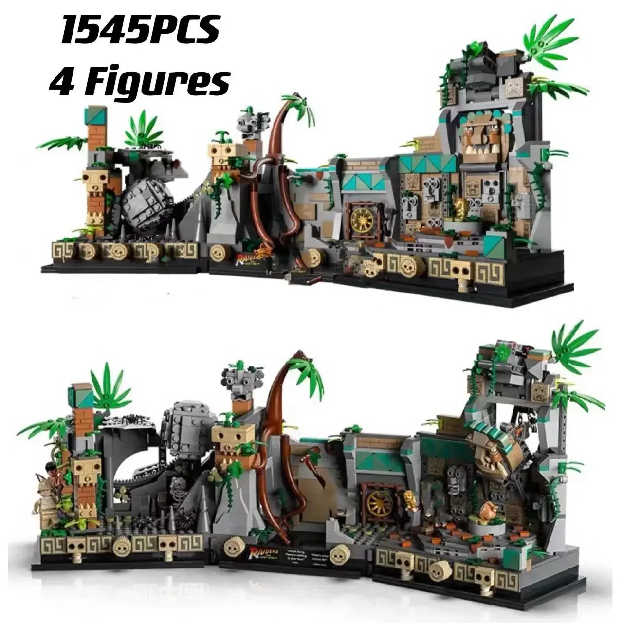 2023 NEW 77015 Indiana Jones Temple of the  Classic  Building Block Kit Children - £71.03 GBP+