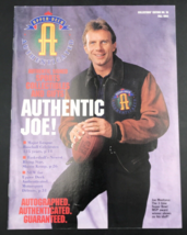 Vintage Fall 1994 #10 Joe Montana UDA Upper Deck Authenticated Catalog Collector - £9.56 GBP