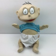 Vintage Nickelodeon Rugrats Tommy Pickles Baby Boy Doll Toy Plush - £39.14 GBP