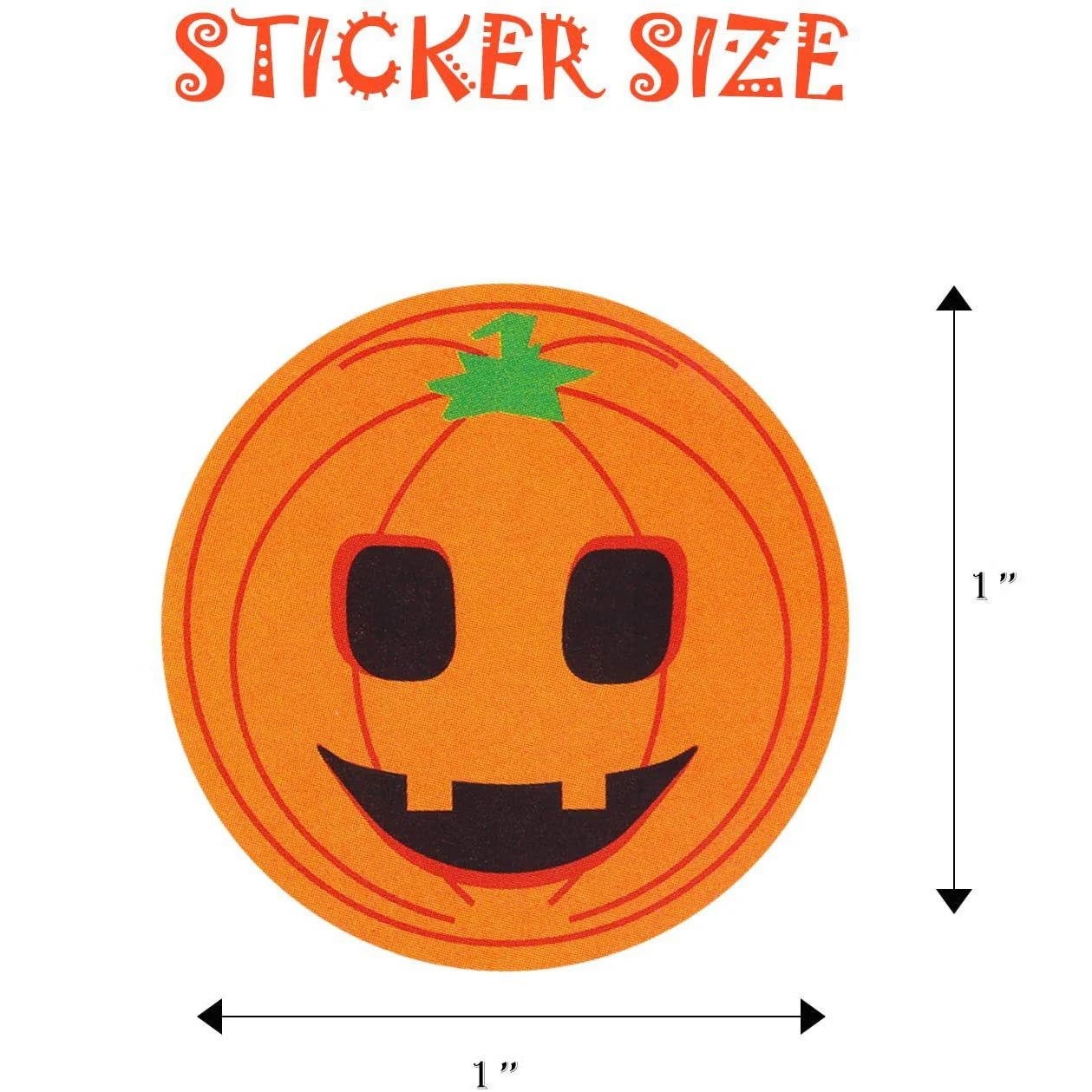 House Home 100-500pcs Halloween A Round Sticker Envelope Sealing Labels Candy Ba - £19.91 GBP