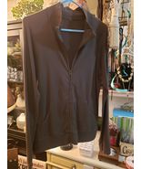 Ladies Large Green Jacket With Front Pockets  No tags but tons of comfor... - £10.22 GBP