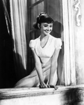 Audrey Hepburn Roman Holiday 16x20 Poster sitting on window ledge - £15.73 GBP