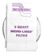 Generic DVC Micro Lined Pro Team 6 Quart Backpack Vacuum Filter Bag - $258.47 MXN