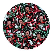 Horror Icons FREDDIE KRUEGER Sprinkle Mix ~ with Mini Character Wafers! - £6.18 GBP