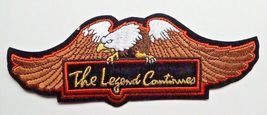 Harley Davidson The Legend Continues Patch - £31.65 GBP