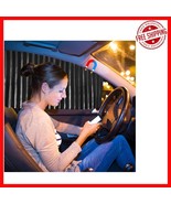 Pleated Silky Car Window Shades - 99.99% UV Protection, Magnetic Black-O... - $678.97 MXN